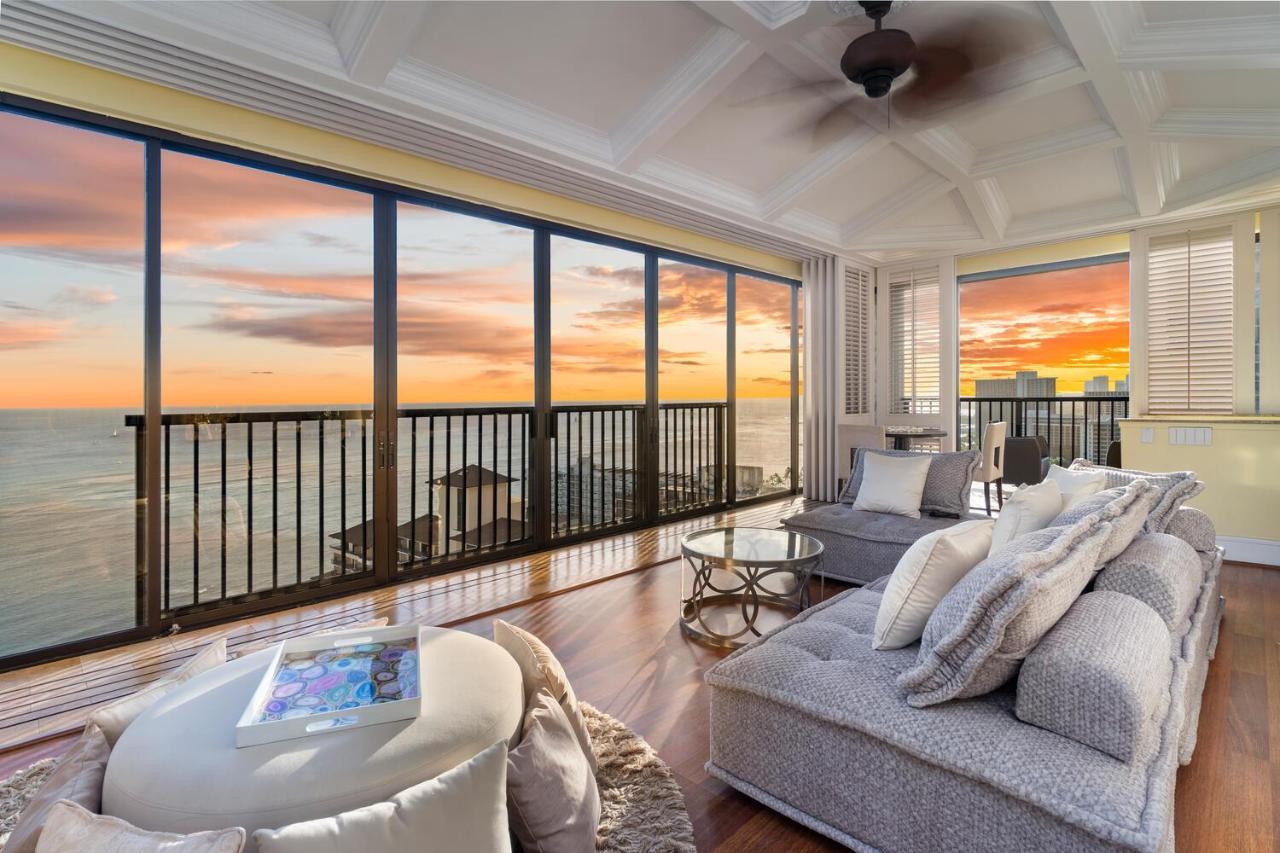Oceanview Penthouse Suite โฮโนลูลู ภายนอก รูปภาพ