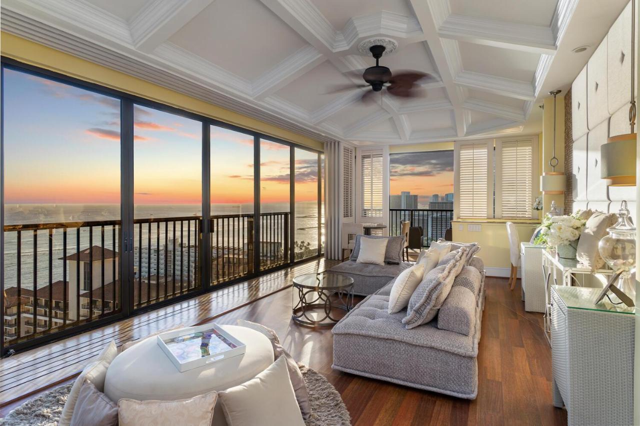 Oceanview Penthouse Suite โฮโนลูลู ภายนอก รูปภาพ
